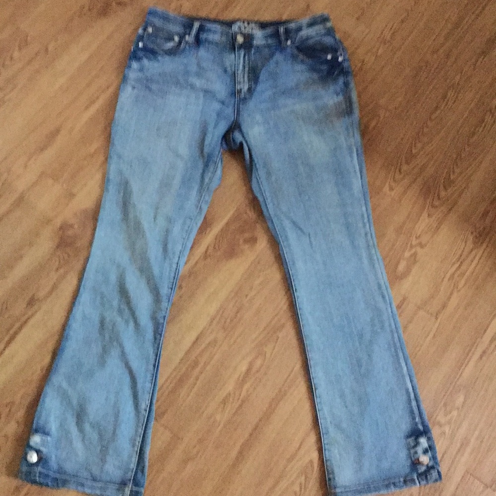 Rods elastic waste roping jeans 15/16x34